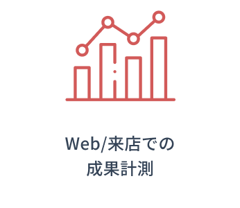 WEB/来店での成果計測